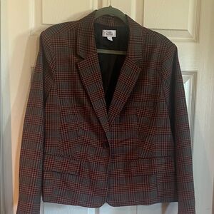 Croft & Barrow Plaid Blazer